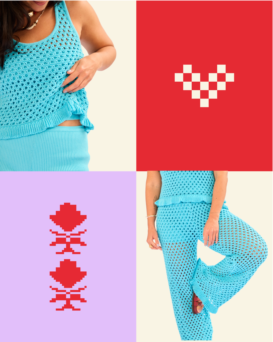 REGATA + CALÇA TURQUESA
