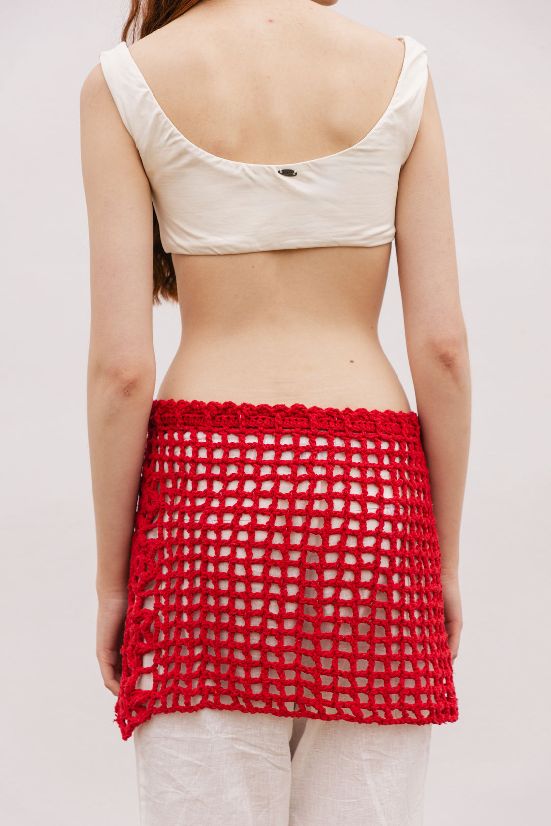 Pareô Crochê Flores